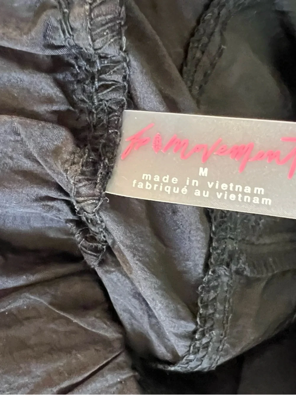 FP Movement by Free People Black “The Way Home Joggers” size M - Picture 5 of 6